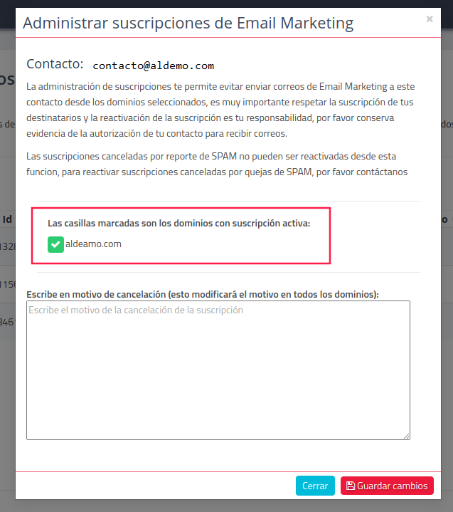 contacto
